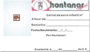 carnet de Hontanar Infantil